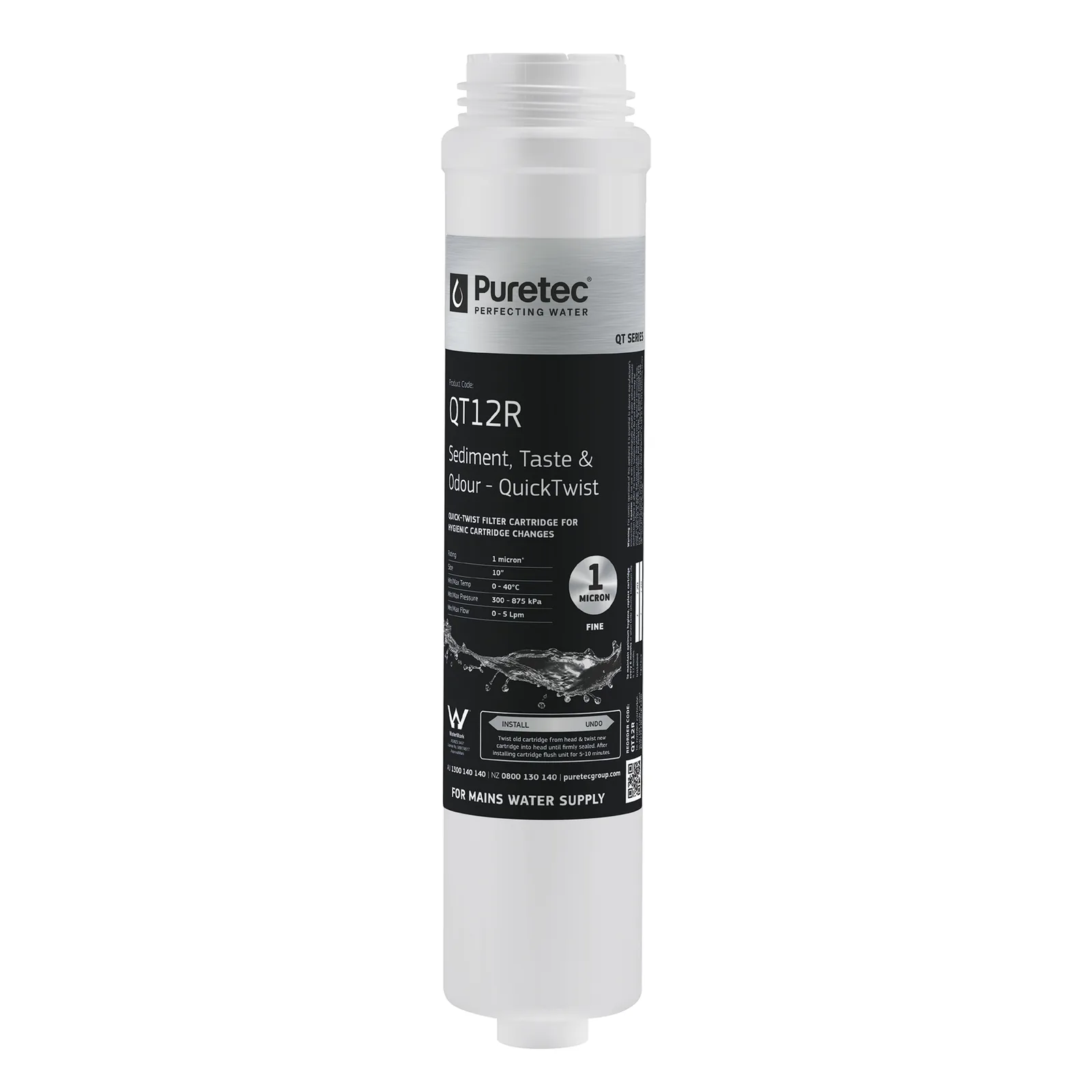 puretec qt12r replacement cartridge suits qt12 Puretec QT12R Replacement Cartridge suits QT12