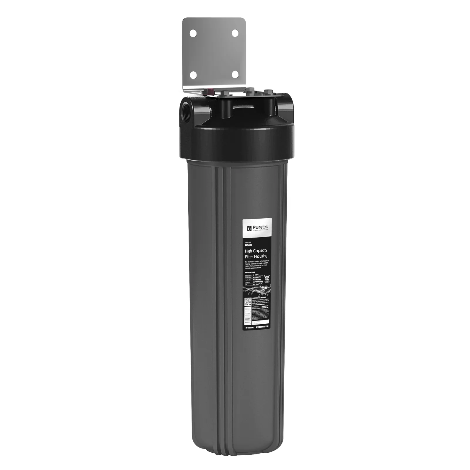 puretec mp400b maxiplus filter housing 20" Puretec MP400B Maxiplus Filter Housing 20"