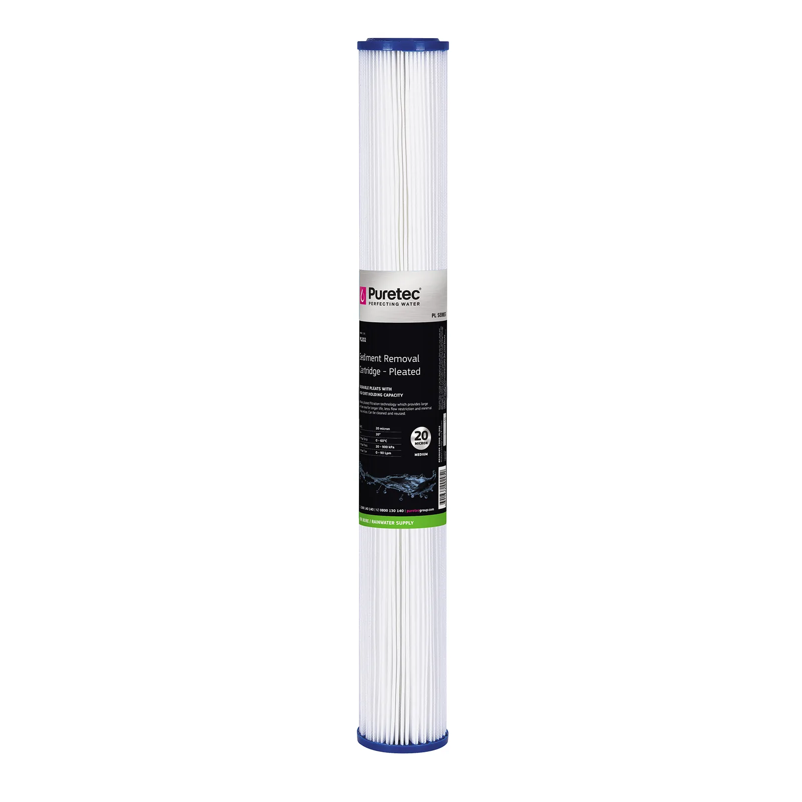 puretec pl202 pleated sediment cartridge Puretec Pl202 Pleated Sediment Cartridge