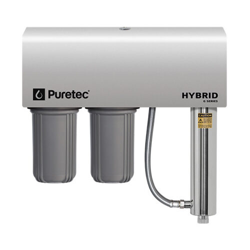 Puretec Hybrid G6  Dual Stage Filtration Plus UV And Weather Protection, 75 LPM, 1 Connection