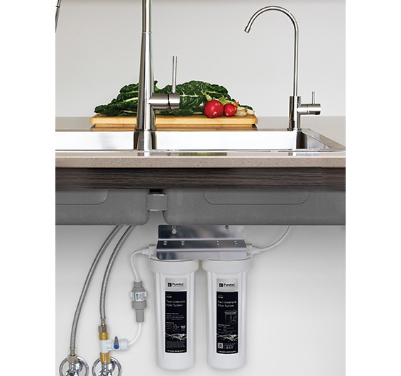 Puretec TS100 High Loop Designer Faucet With Dual Filter System