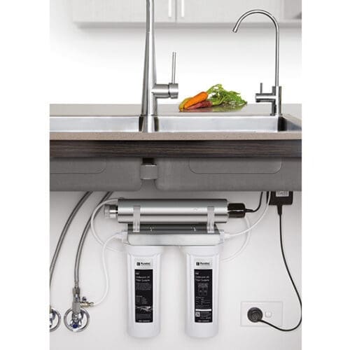 Puretec ESR2 High Loop Faucet With Dual Filter & UV Tech, 1 Micron