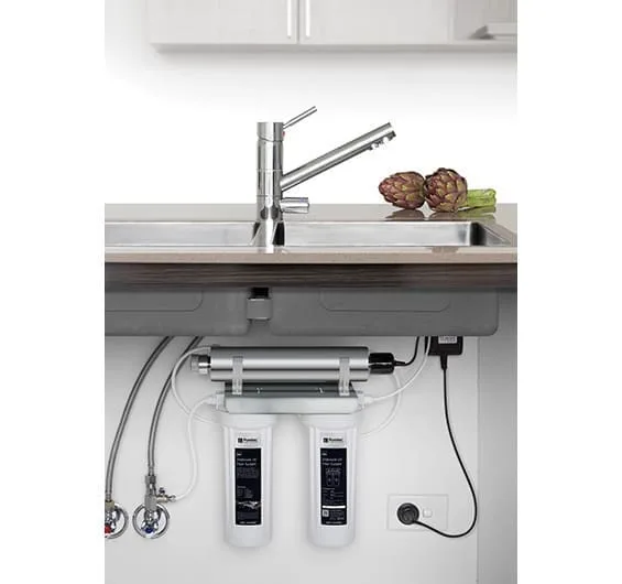 Puretec Tripla T1 Faucet With Filter & Uv Technology, 1 Micron ESR2-T1