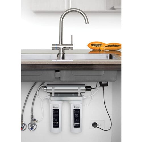 Puretec Tripla T4 Faucet With Filter & UV Technology, 1 Micron ESR2-T4