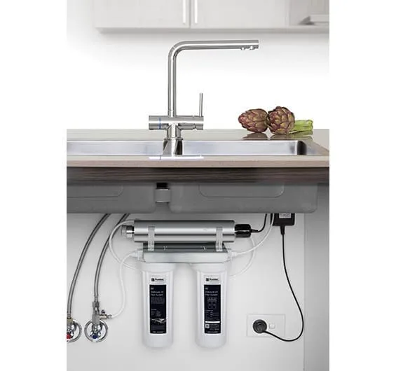 Puretec Tripla T6 Faucet With Filter & UV Technology, 1 Micron ESR2-T6 Puretec Tripla T6 Faucet With Filter & UV Technology, 1 Micron ESR2-T6