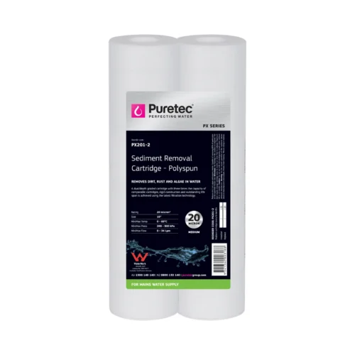 Puretec Px201-2 Twin Pack  Polyspun Sediment Cartridge