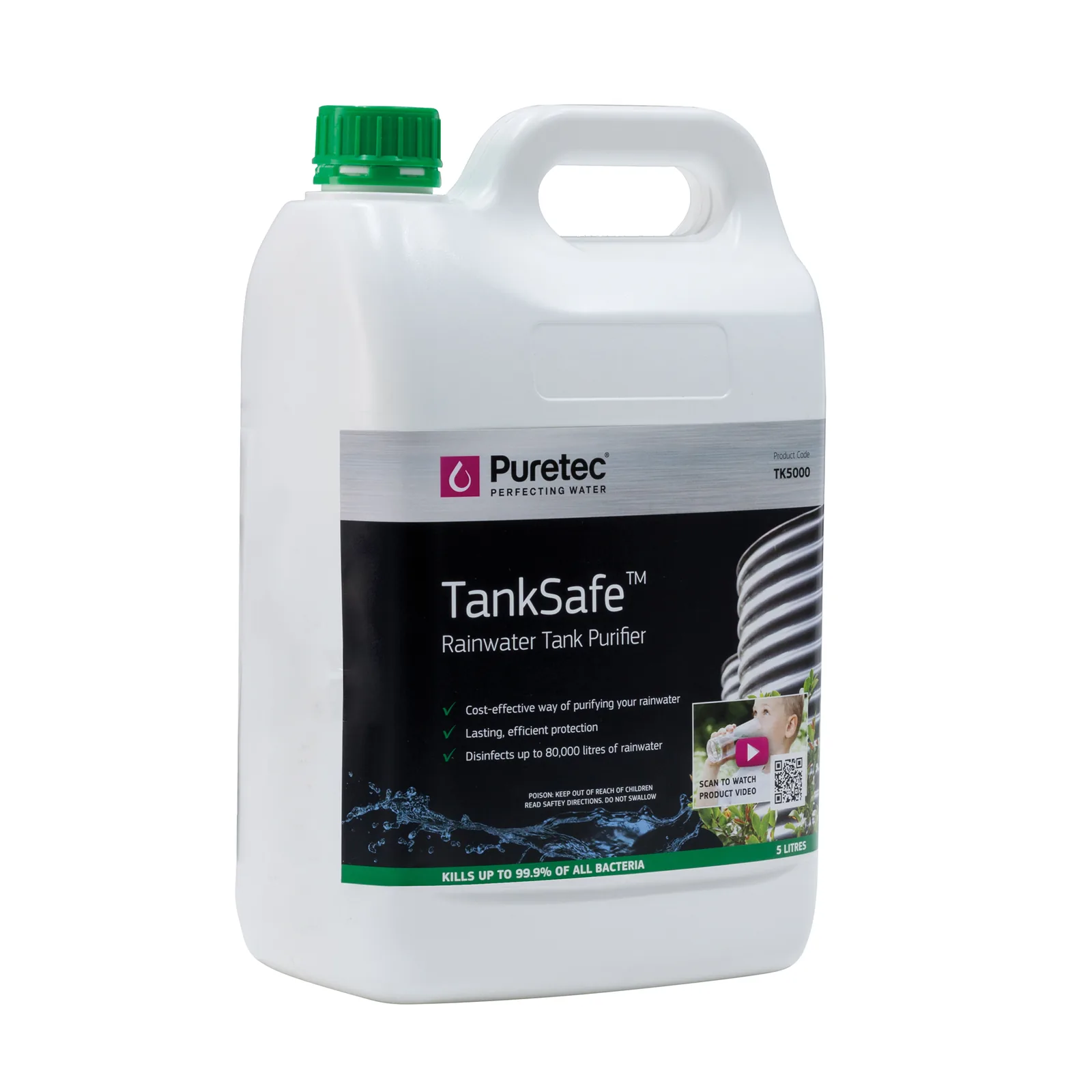 puretec tanksafe 5l water purification disinfectant tk5000 Puretec Tanksafe 5L Water Purification Disinfectant Tk5000