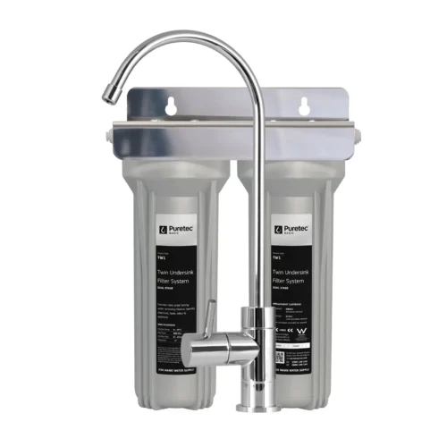 Puretec TW Series Twin Under sink Water Filter With Faucet