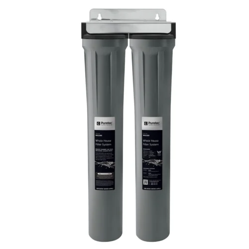 Puretec WH2200 Whole House Slimline Twin System, 20 Inch