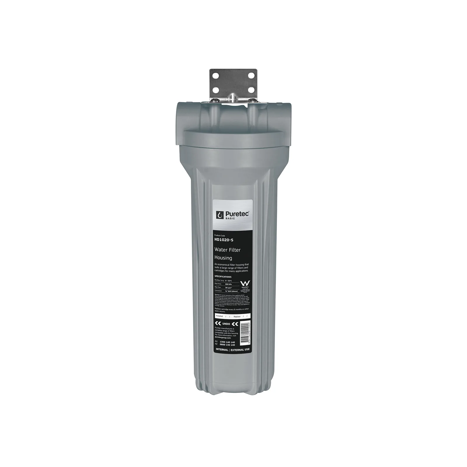 puretec hd1020 s filter housing 10" Puretec Hd1020-S Filter Housing 10"