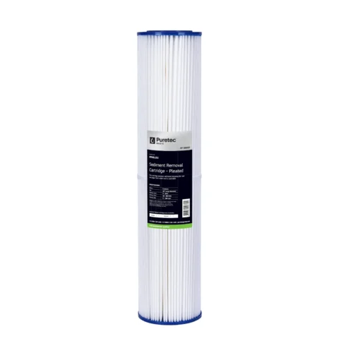Puretec PP05LD2 Pleated Sediment Larger Diameter Cartridge 20"