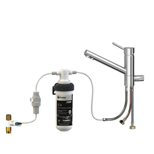 Puretec Z1-T1 Quick-Twist Ultra Z Filter With Tripla T1 Led Mixer Tap