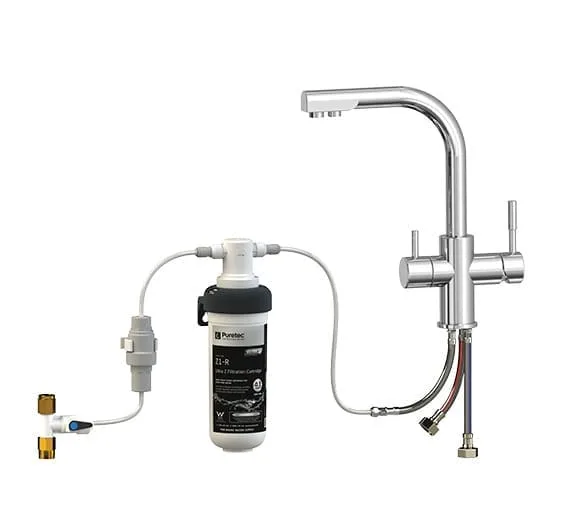 Puretec Z1-T3 Quick-Twist Ultra Z Filter With Tripla T3 Led Mixer Tap