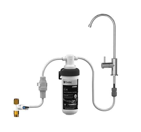 Puretec Z18 Quick-Twist Filter System With High Loop Faucet 5.5 Lpm