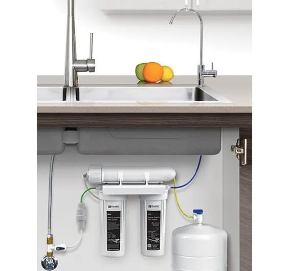 Puretec Ro270 High Loop Designer Faucet With Reverse Osmosis Dual Filter