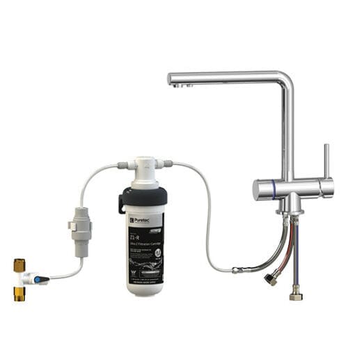 Puretec Z1-T6 Quick-Twist Ultra Z Filter With Tripla T6 Led Mixer Tap