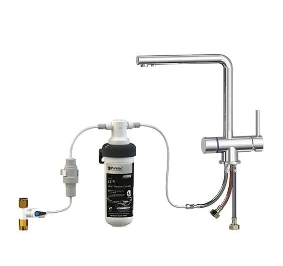 Puretec Z1-T6 Quick-Twist Ultra Z Filter With Tripla T6 Led Mixer Tap