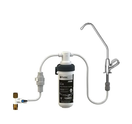 Puretec Z12 Quick-Twist Filter System With Long Reach Faucet 5.5 Lpm