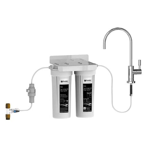 Puretec Ts200 High Loop Designer Faucet With Dual Filter System, Cyst Removal
