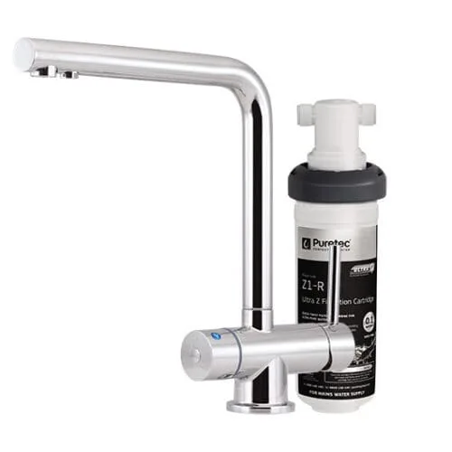Puretec Z1-T6 Quick-Twist Ultra Z Filter With Tripla T6 Led Mixer Tap