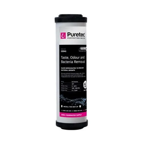 Puretec CE941 Ceramic Filter Cartridge 10" .2 Micron CE941