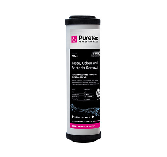 Puretec Ceramic Filter Cartridge 10" .2 Micron CE941