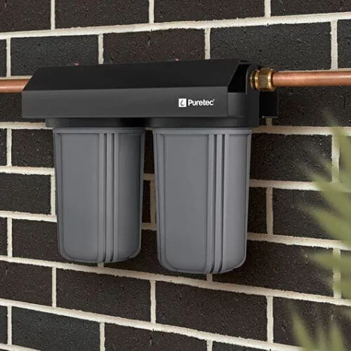 Puretec EM2-75 Dual Stage Filtration, 10", 1 Micron, 75 LPM,