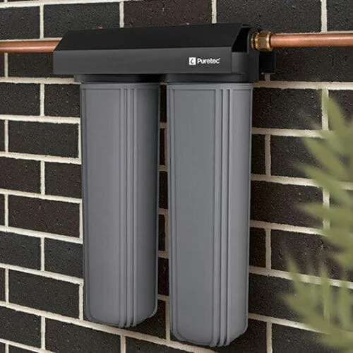 Puretec EM2-140 Dual Filtration System, 20", 1 Micron, 140 LPM