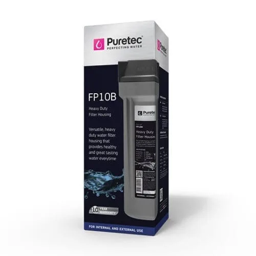 Puretec Filter Housing Kit 10 Inch Grey 3/4" Connection FP10B