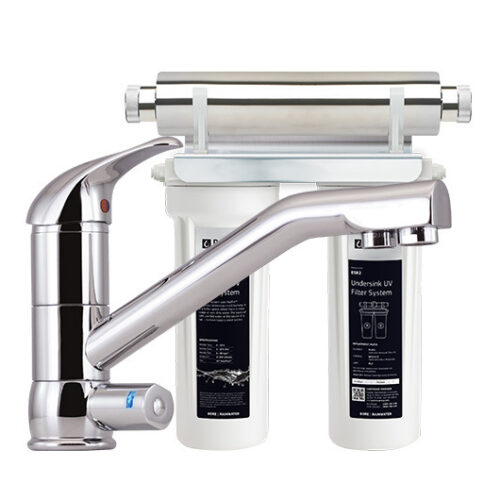 Puretec Tripla T2 Faucet With Filter & UV Technology, 1 Micron ESR2-T2