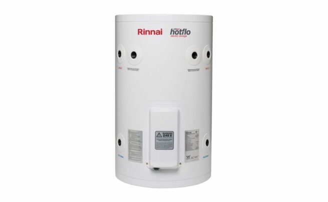Rinnai 50 Litre 2.4kw Plug In HotFlo Electric Storage Hot water System