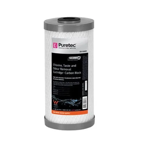 Puretec Cb05Mp1 Carbon Block Cartridge, 10 Inch Mp, 5 Micron