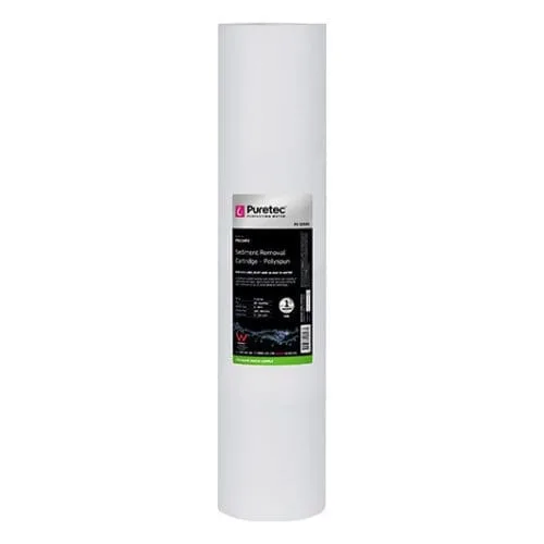 Puretec Px01Mp2 Polyspun Sediment Cartridge, 20" Mp, 1 Micron