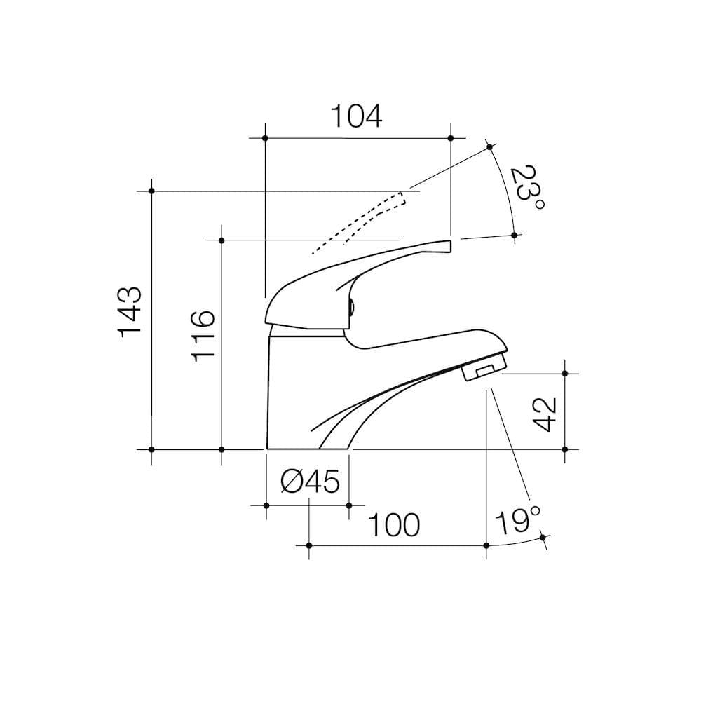 Stylus Venecia Basin Mixer 631000C5A