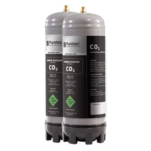Puretec SPARQ-CO2 - 2.2L Co2 Disposable Gas Cylinder For Sparq-S4 Quantity Pack Twin Pack