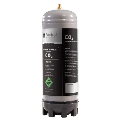 Puretec SPARQ-CO2 - 2.2L Co2 Disposable Gas Cylinder For Sparq-S4