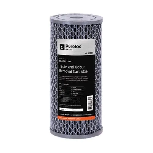 Puretec ML10LD1-DP Multi Purpose Carbon Large Diameter 10" - 10 micron