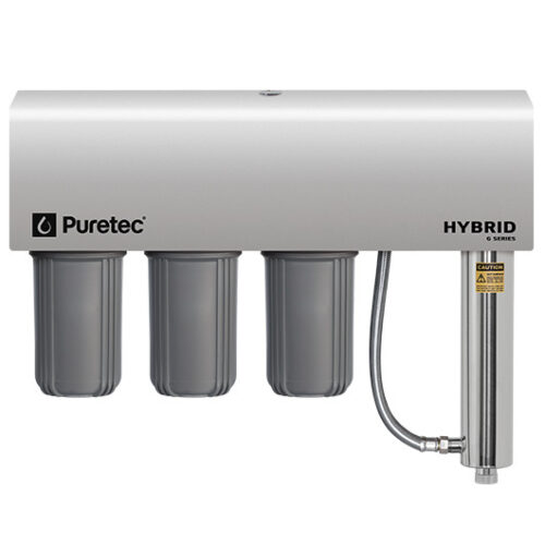 Puretec Hybrid G12 Triple Stage Filtration Plus UV Protection, Weather Protection, 60 LPM, 1” Connection