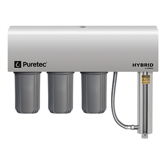 Puretec Hybrid G12 Triple Stage Filtration Plus UV Protection, Weather Protection, 60 LPM, 1” Connection
