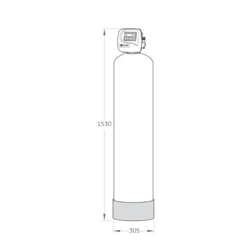 Puretec CFS4000 Auto backwash, 60Lpm – dimensions