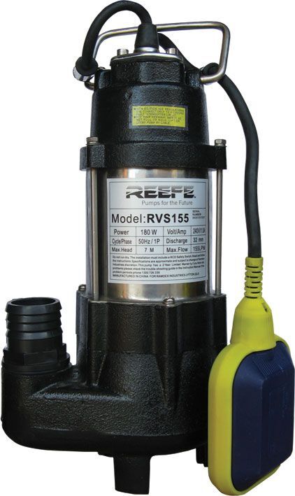 Reefe RVS155 Premium Vortex Sump Pump