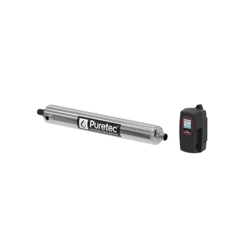 Puretec RI-10K UV sterilizer, 95 Lpm, 316 SS, 25mm connection NSF Class B