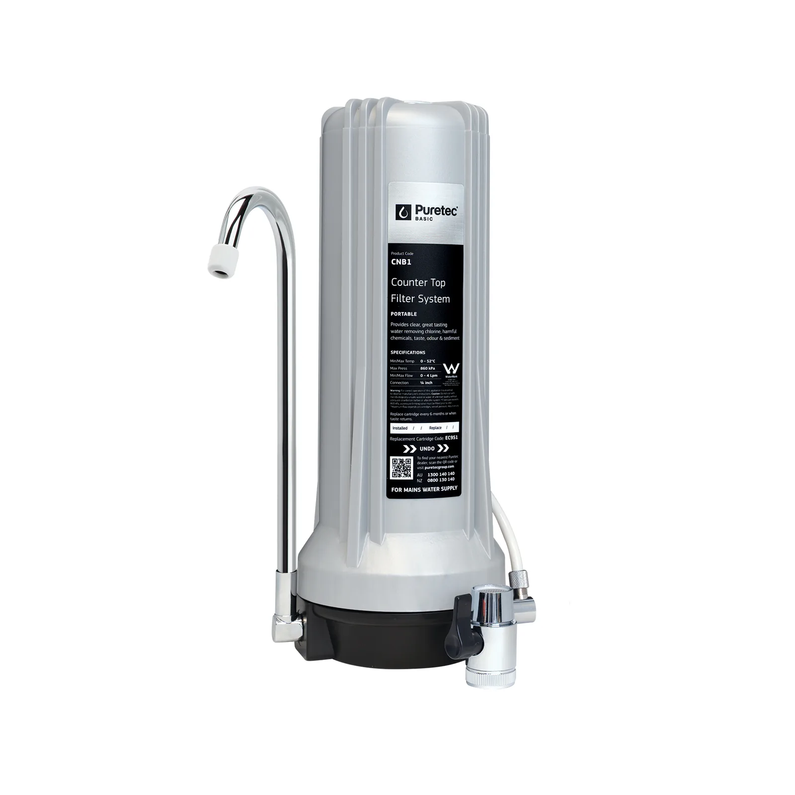 puretec cnb1 countertop complete kit with ec951 filter Puretec CNB1 Countertop complete kit with EC951 Filter