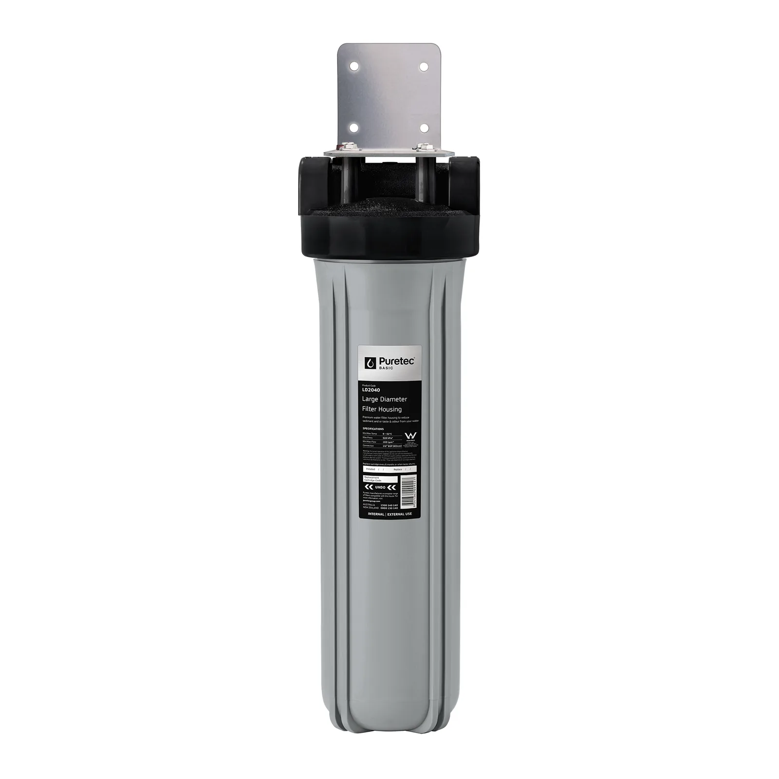 puretec ld2040k filter housing kit 20" Puretec LD2040K Filter Housing Kit 20"