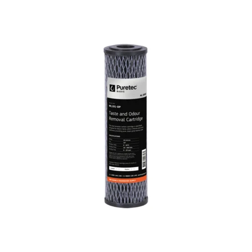 Puretec ML101-DP Multi Purpose Carbon Filter Cartridge, 10", 10 micron