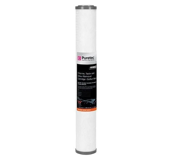 Puretec CB102 Carbon Block Cartridge, 20 Inch, 10 Micron Puretec CB102 Carbon Block Cartridge, 20 Inch, 10 Micron