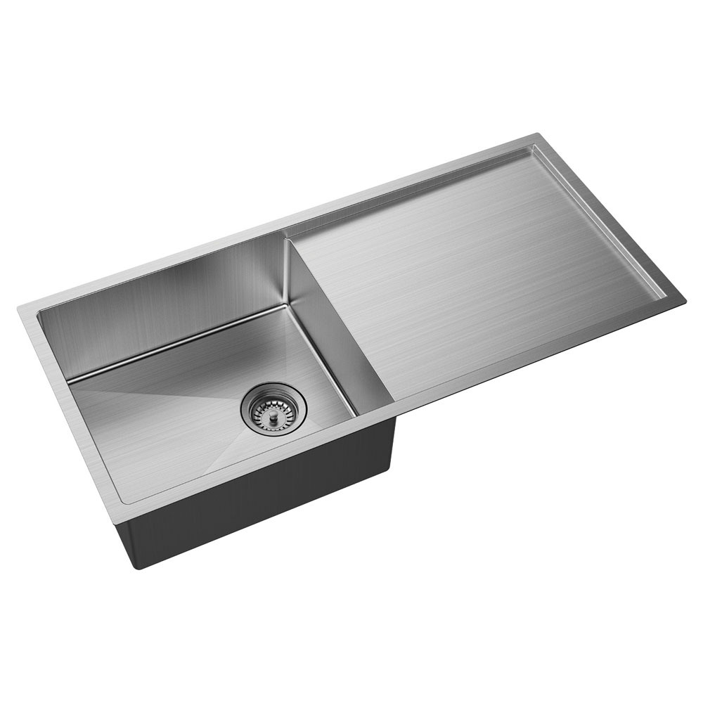 Fienza Hana 36L Single Kitchen Sink with Drainer