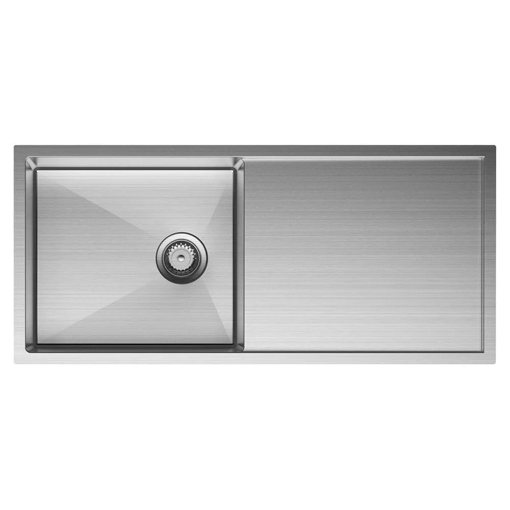 Fienza Hana 36L Single Kitchen Sink with Drainer Fienza Hana 36L Single Kitchen Sink with Drainer