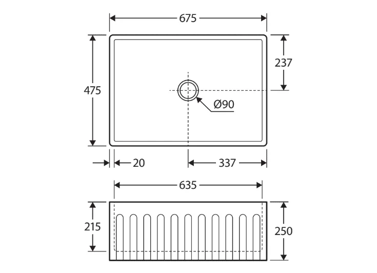 Fienza Charlton Single Small Butler Sink 68700 Fienza Charlton Single Small Butler Sink 68700