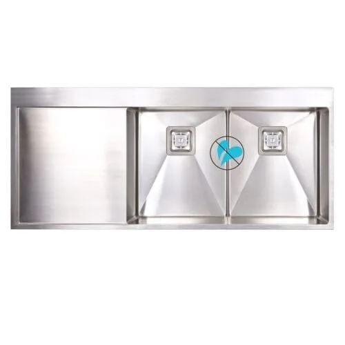 Seima Tetra 1150 Blade Overmount Double Bowl Sink